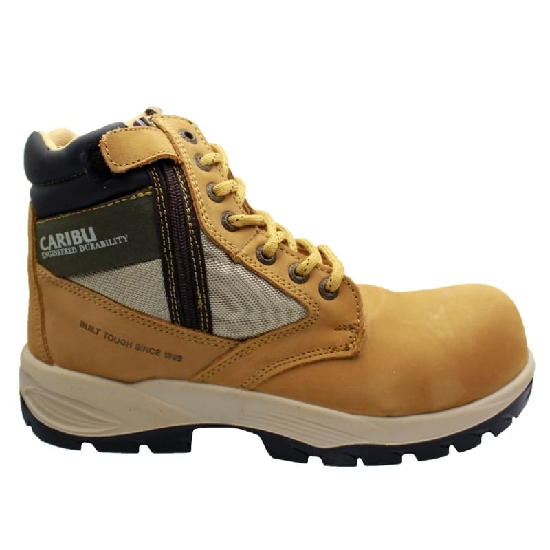 Bota de seguirdad Modelo Bota Steel Caribu Nobuck Miel 710