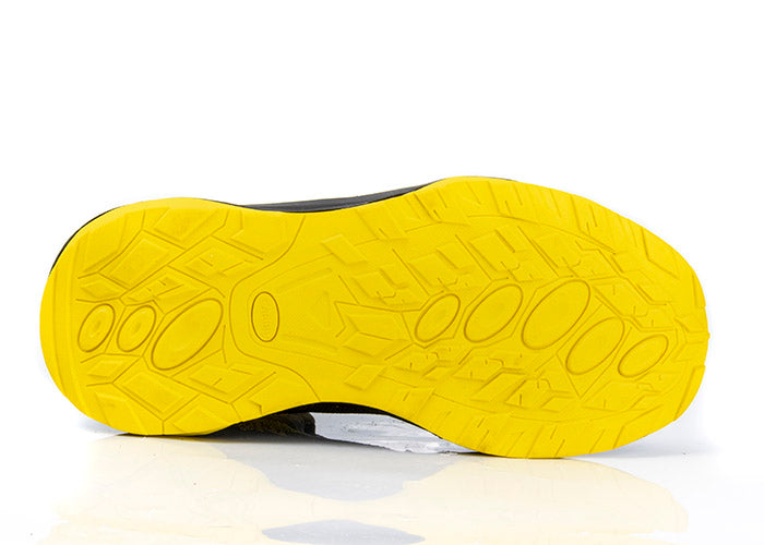 Bota Tenis de seguridad Industrial dieléctrico - Modelo Caribu 925 Gris / Amarillo - Bota de seguridad, táctica y tenis de seguridad