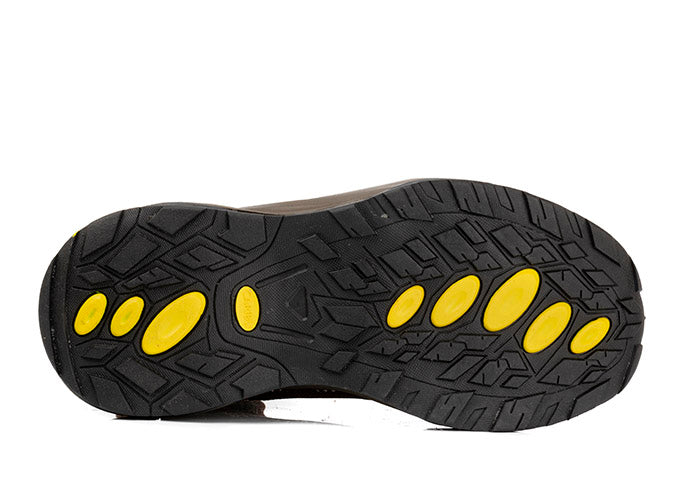Bota Tenis de seguridad Industrial dieléctrico - Modelo Caribu 925 Café / Beige