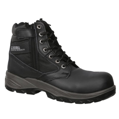 Bota Industrial - Modelo Bota Steel Caribu Napa Negra 710 - Vecktoren