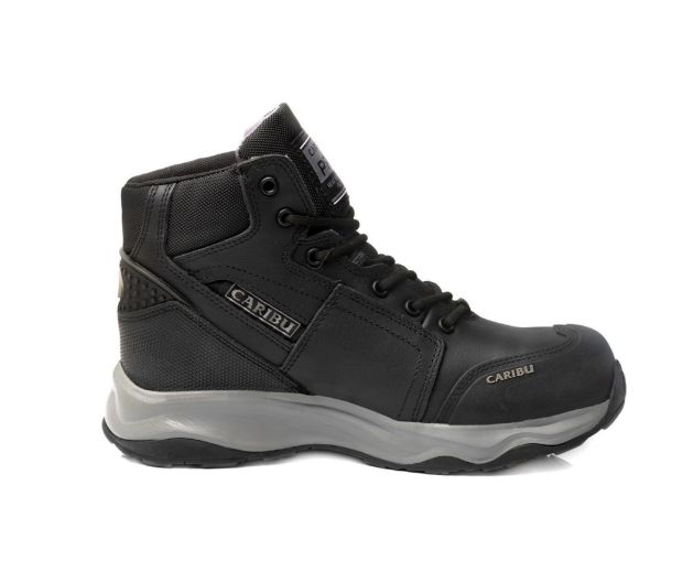 Bota Industrial - Modelo 951 Negro/Gris - Bota de seguridad, táctica y tenis de seguridad 