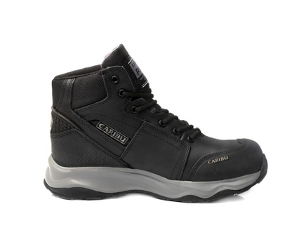 Bota Industrial - Modelo 951 Negro/Gris - Bota de seguridad, táctica y tenis de seguridad 