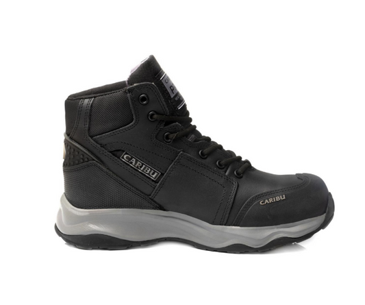 Bota Industrial - Modelo 951 Negro/Gris - Bota de seguridad, táctica y tenis de seguridad 