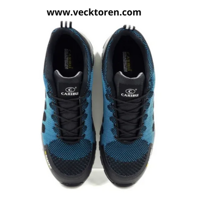 Tenis de seguridad Industrial dieléctrico - Modelo Caribu 325 Negro Azul - Vecktoren