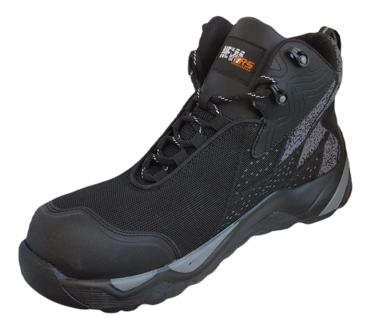 Bota Industrial tipo tenis - Modelo NEW TRS 409 Negro Gris - Vecktoren